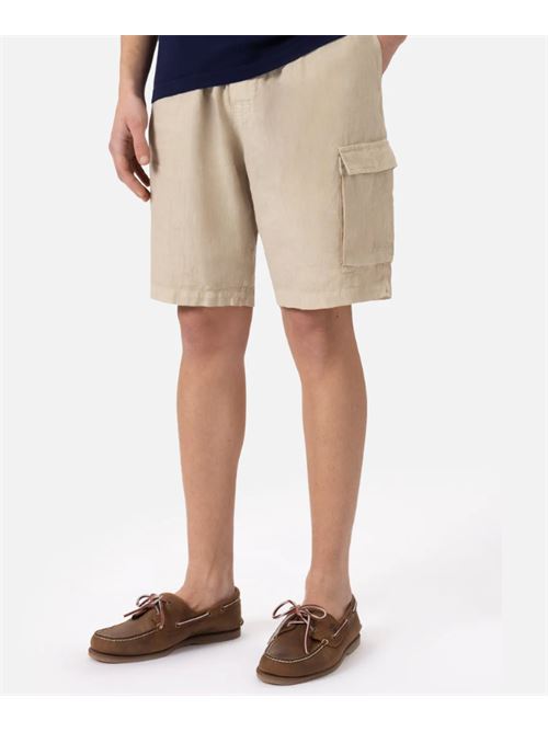 bermuda chinos with side pocket MC2 SAINT BARTH | MARSEILLE-00275HLINEN 11 BEIGE
